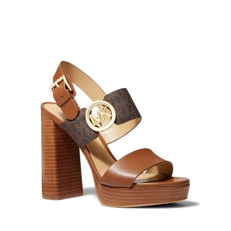 sandalias plataforma mujer michael kors|sandalias de Michael Kors.